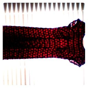 Dress w/ polkadot design
